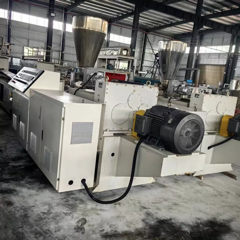 Used 2020 Zhangjiagang Beiqixing SJSZ65/132-YF240 PVC Profile Extrusion Line