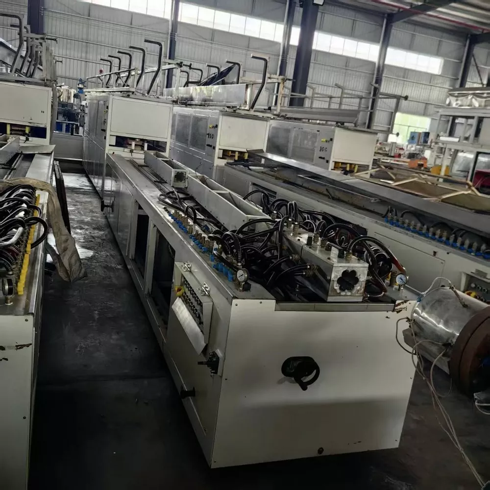 Used 2020 Zhangjiagang Beiqixing SJSZ65/132-YF240 PVC Profile Extrusion Line