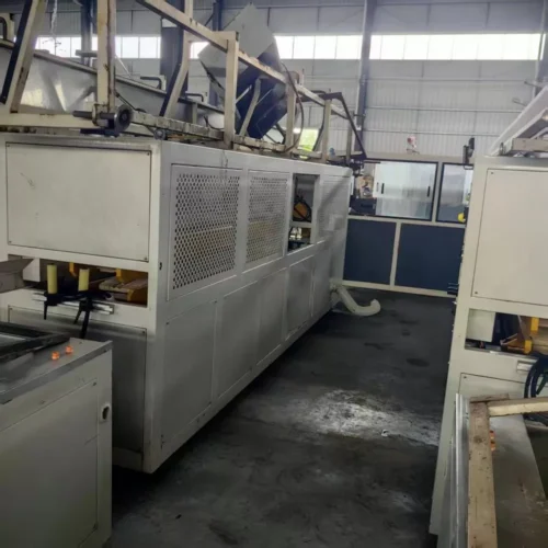 Used 2020 Zhangjiagang Beiqixing SJSZ65/132-YF240 PVC Profile Extrusion Line
