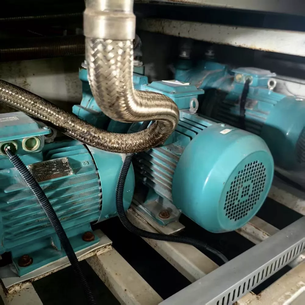 Used 2020 Zhangjiagang Beiqixing SJSZ65/132-YF240 PVC Profile Extrusion Line