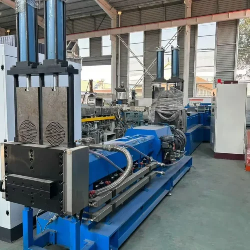 DK160-75 Single Screw + Twin Screw Pelletizing Line