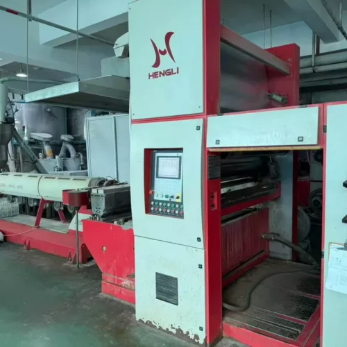 Used 2018 HENGLI 1800mm PP Flat Yarn Extrusion Line