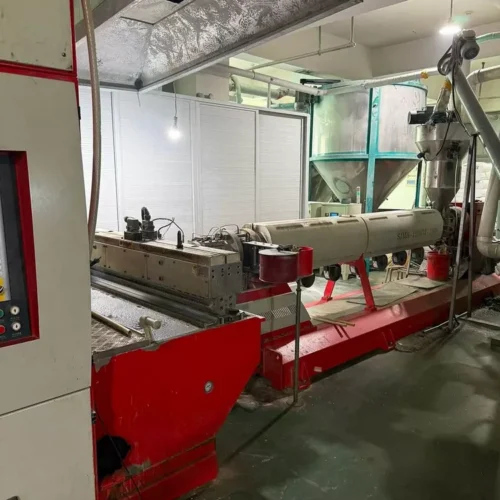 Used 2018 HENGLI 1800mm PP Flat Yarn Extrusion Line