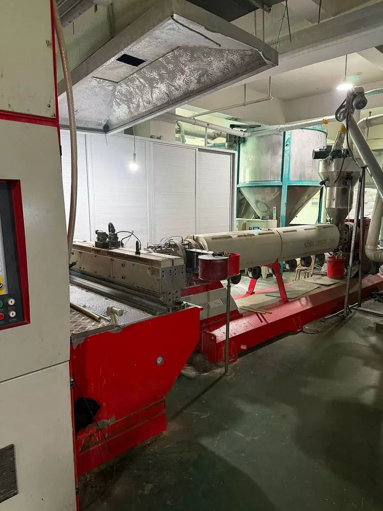 Used 2018 HENGLI 1800mm PP Flat Yarn Extrusion Line