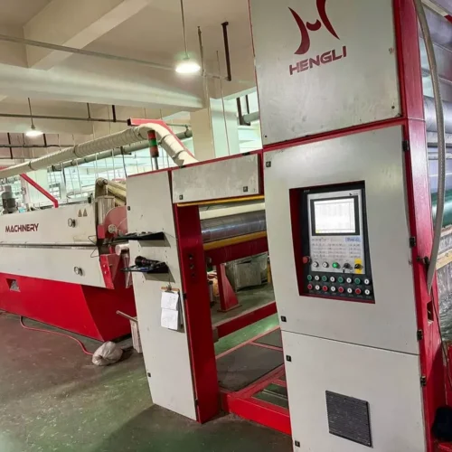 Used 2018 HENGLI 1800mm PP Flat Yarn Extrusion Line