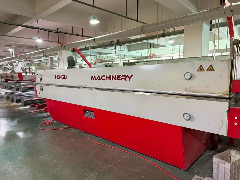 Used 2018 HENGLI 1800mm PP Flat Yarn Extrusion Line