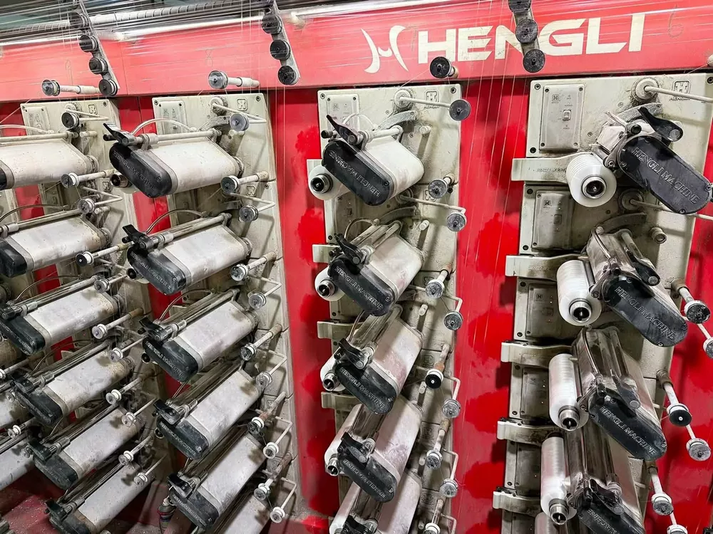 Used 2018 HENGLI 1800mm PP Flat Yarn Extrusion Line