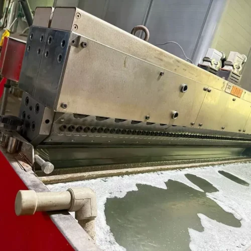 Used 2018 HENGLI 1800mm PP Flat Yarn Extrusion Line