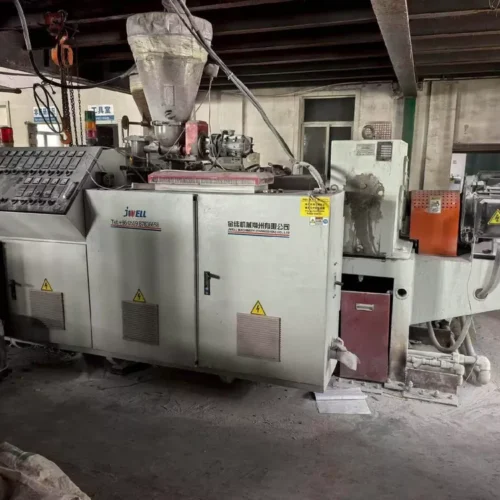 Used 2022 JWELL WPC‑PVC Carbon Crystal Board Co‑extrusion Line