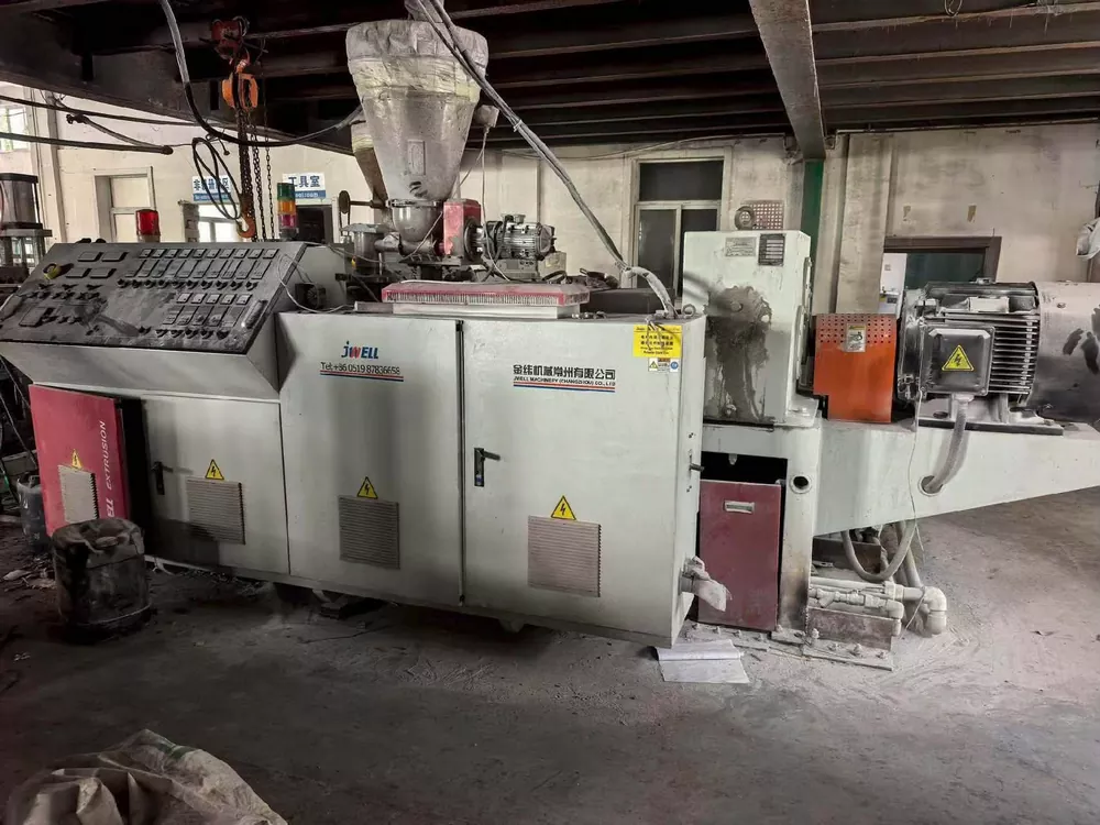 Used 2022 JWELL WPC‑PVC Carbon Crystal Board Co‑extrusion Line