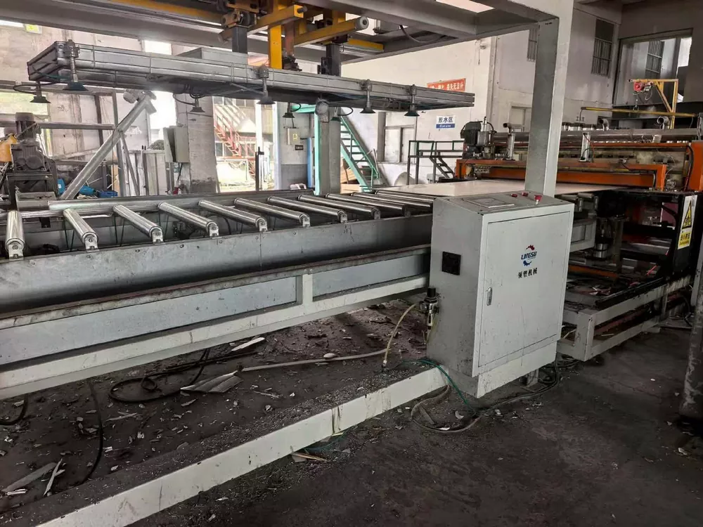 Used 2022 JWELL WPC‑PVC Carbon Crystal Board Co‑extrusion Line