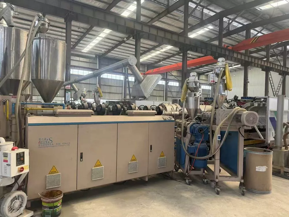 Two‑Set 2023 Suzhiyuan SZYHBW‑600 Four‑Layer Co‑extrusion Double‑Wall Corrugated‑Pipe Lines For Whole‑Package Sale
