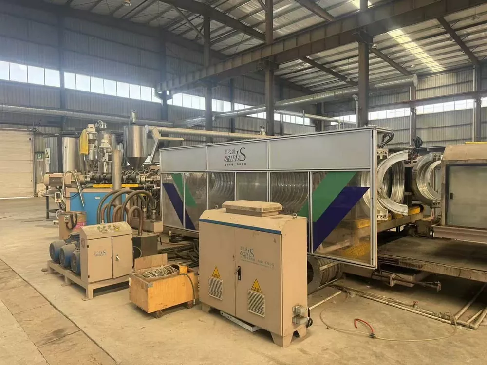 Two‑Set 2023 Suzhiyuan SZYHBW‑600 Four‑Layer Co‑extrusion Double‑Wall Corrugated‑Pipe Lines For Whole‑Package Sale