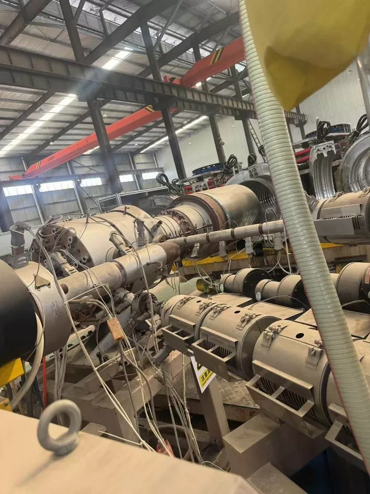 Two‑Set 2023 Suzhiyuan SZYHBW‑600 Four‑Layer Co‑extrusion Double‑Wall Corrugated‑Pipe Lines For Whole‑Package Sale