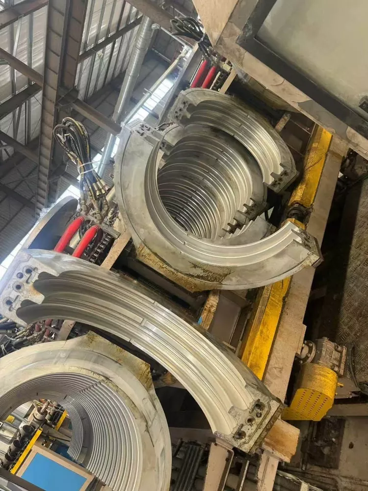 Two‑Set 2023 Suzhiyuan SZYHBW‑600 Four‑Layer Co‑extrusion Double‑Wall Corrugated‑Pipe Lines For Whole‑Package Sale
