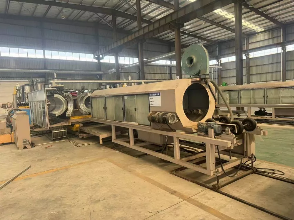 Two‑Set 2023 Suzhiyuan SZYHBW‑600 Four‑Layer Co‑extrusion Double‑Wall Corrugated‑Pipe Lines For Whole‑Package Sale