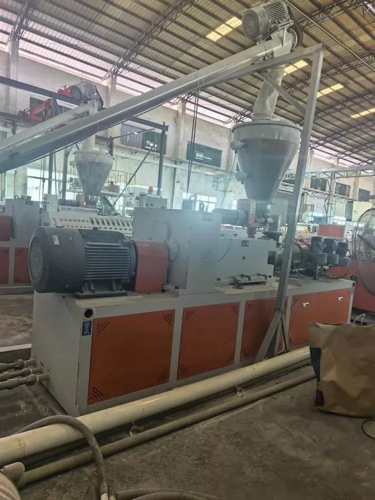 Shuangjun2 2025 Nearly New Shuangjun SJSZ65/132-YF240 PVC Rigid Profile Extrusion Line For Sale