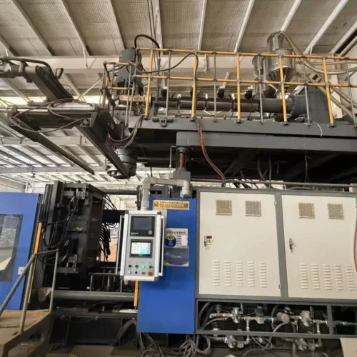 Used Tongda TDB-250F/P Automatic Blow Molding Machine, In Production, Excellent Condition